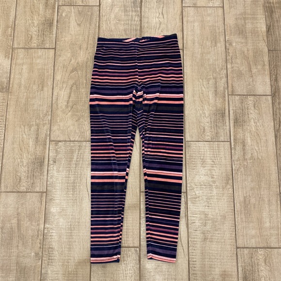 Cuddl Duds Other - Cuddl Duds 2 PAIR Lot Pajama Pants S Colorful Pink Blue Striped Cozycore Lounge